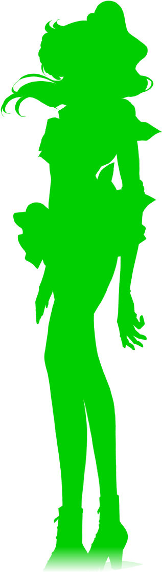 316 X 1190 2 - Sailor Jupiter Silueta (316x1190)