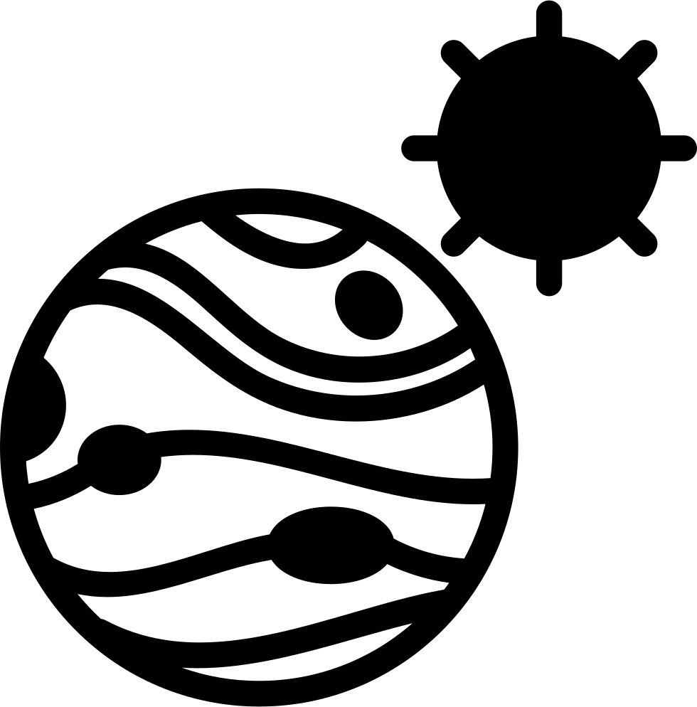 The Sun Svg Png Icon Free Download - Jupiter Svg File (980x994)