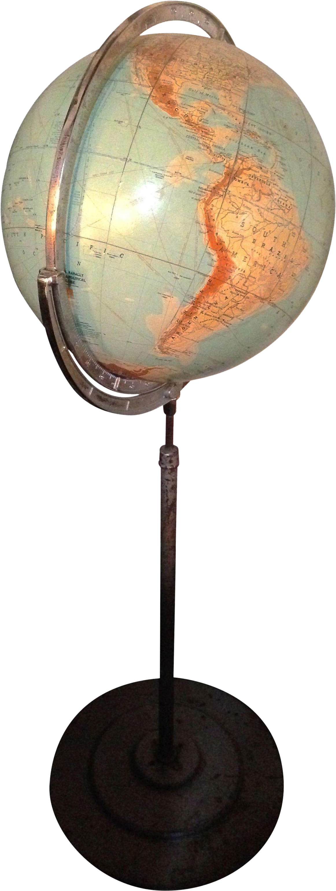 Vintage Globe On Pedestal Chairish - Globe (3391x3391)