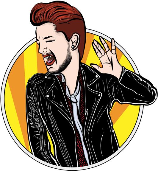 Adam Lambert - Illustration (600x600)