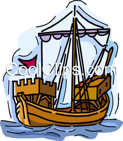 Segelschiff Boot Vektor Clipart Bild Vc006527 Coolclipscom - Segelschiff Boot Vektor Clipart Bild Vc006527 Coolclipscom (420x480)