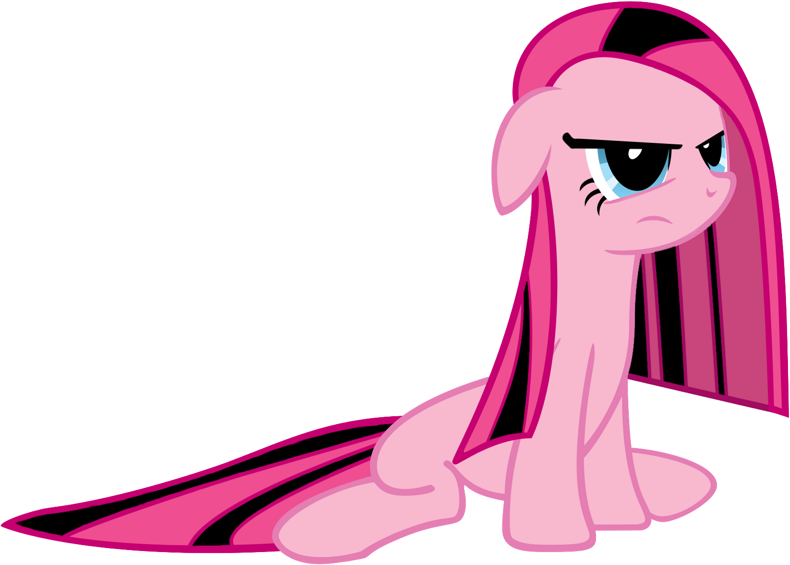 Pinkie Pie Rainbow Dash Rarity Twilight Sparkle Applejack - Mlp Pinkie Pie Hair Down (1600x1158)