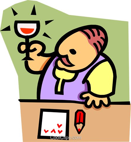 Bartender Royalty Free Vector Clip Art Illustration - Bartender Royalty Free Vector Clip Art Illustration (443x480)