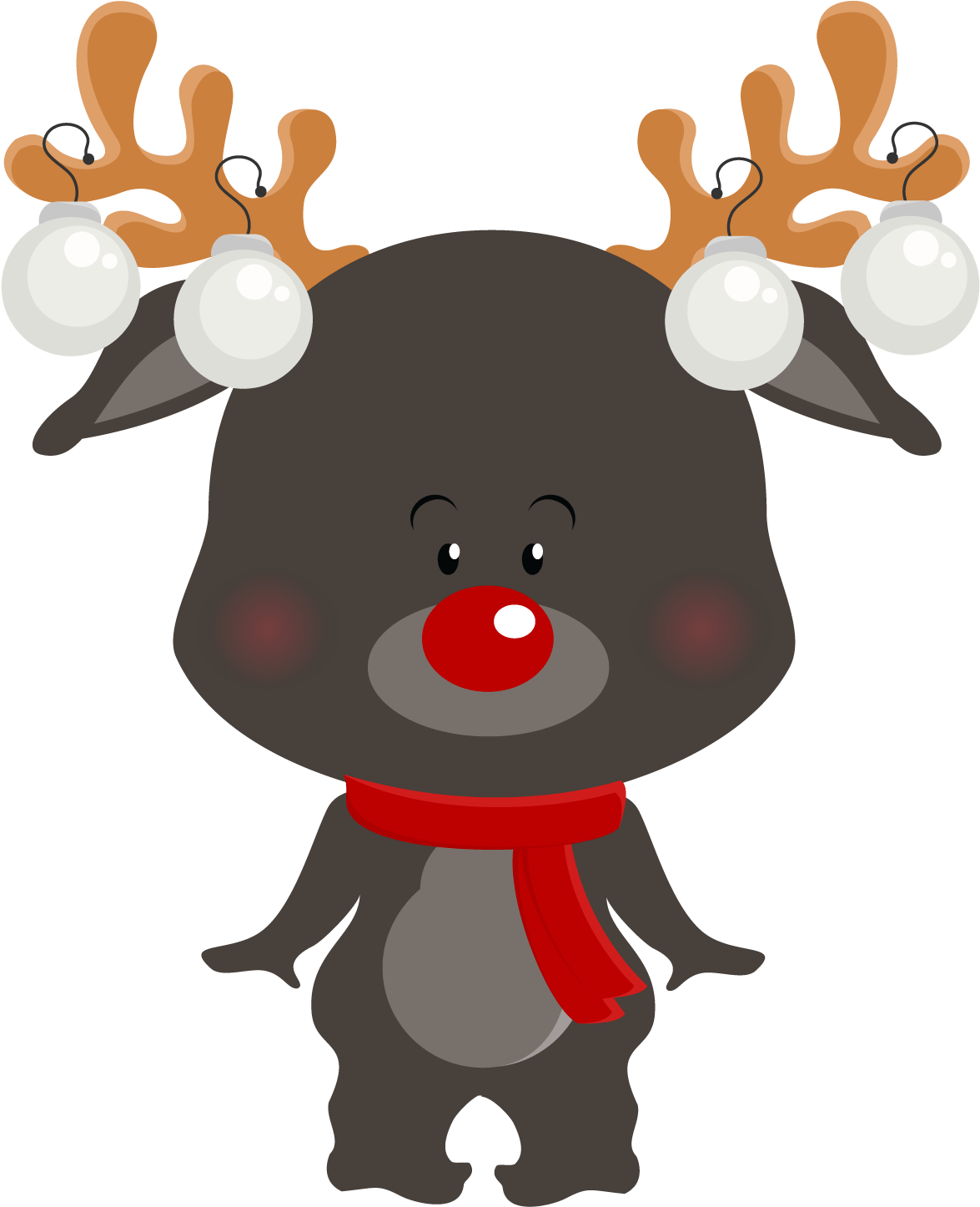 Rudolph Red-nosed Reindeer - Cartoon (1500x1500)