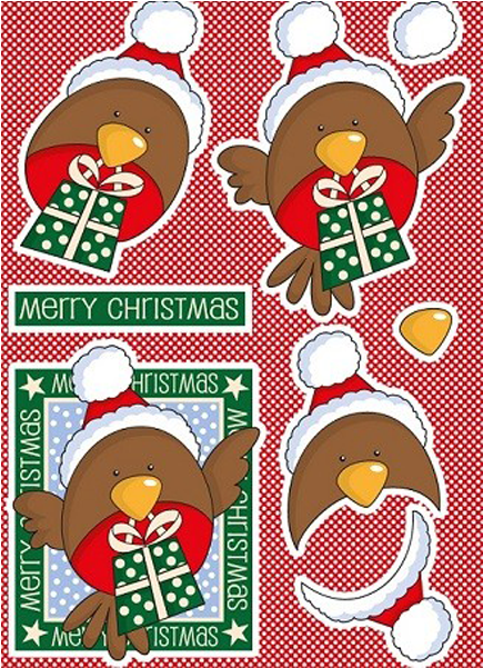 Woodland Creatures Robin Redbreast Cc-ct021 Cut And - Woodland Creatures Robin Redbreast Cc-ct021 Cut And (600x600)