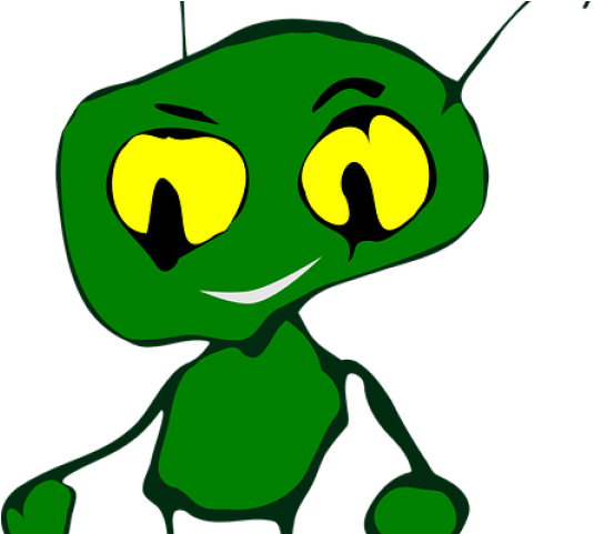 Creatures Clipart Green Monster - Clip Art (640x480)