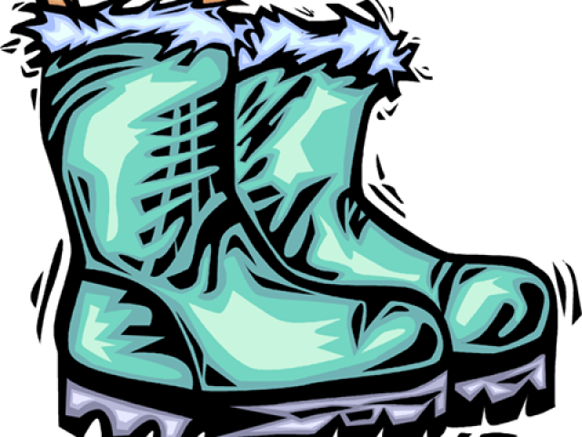 Boots Clipart Clothes - Winter Boots Clip Art (640x480)
