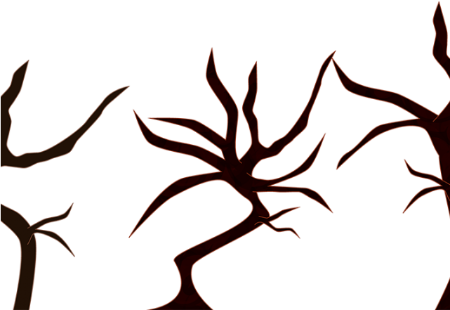 Cherry Tree Clipart Oriental - Cherry Blossom Trunk Clip Art (640x480)