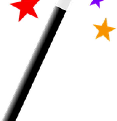 Magical Clipart Magic Wand - Transparent Magic Clip Art (640x480)