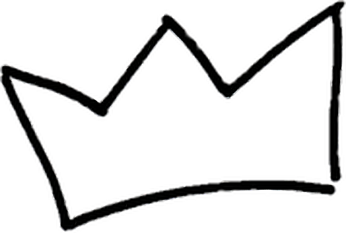 Crown Coroa Black Baby Bebe Cute Remixit Remix Principe - Black Aesthetic Stickers Png (712x480)