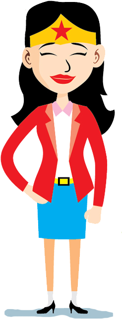 Workplace Wonderteam Is A Animated Video Library Of - Cartoon (300x800)