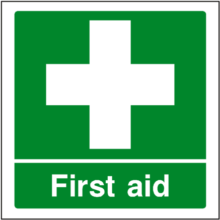 First Aid Stickers Safety-labelcouk Safety Signs - First Aid Green Colour (480x480)