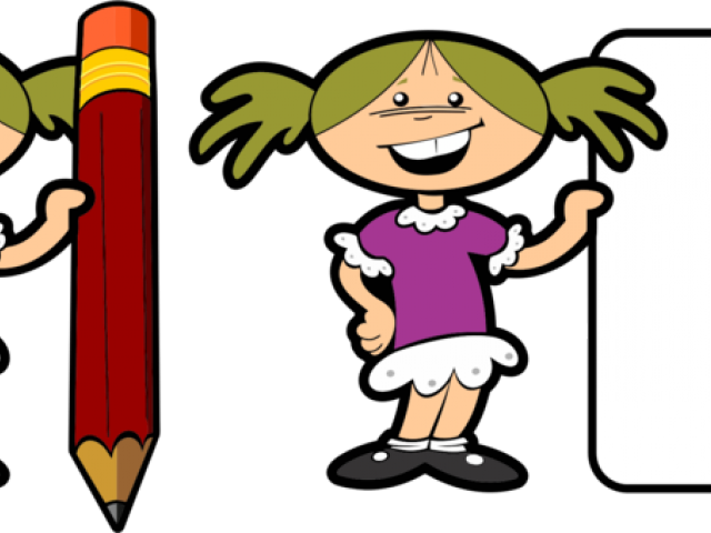 Mystery Clipart Child - Clipart Write A Book Png (640x480)