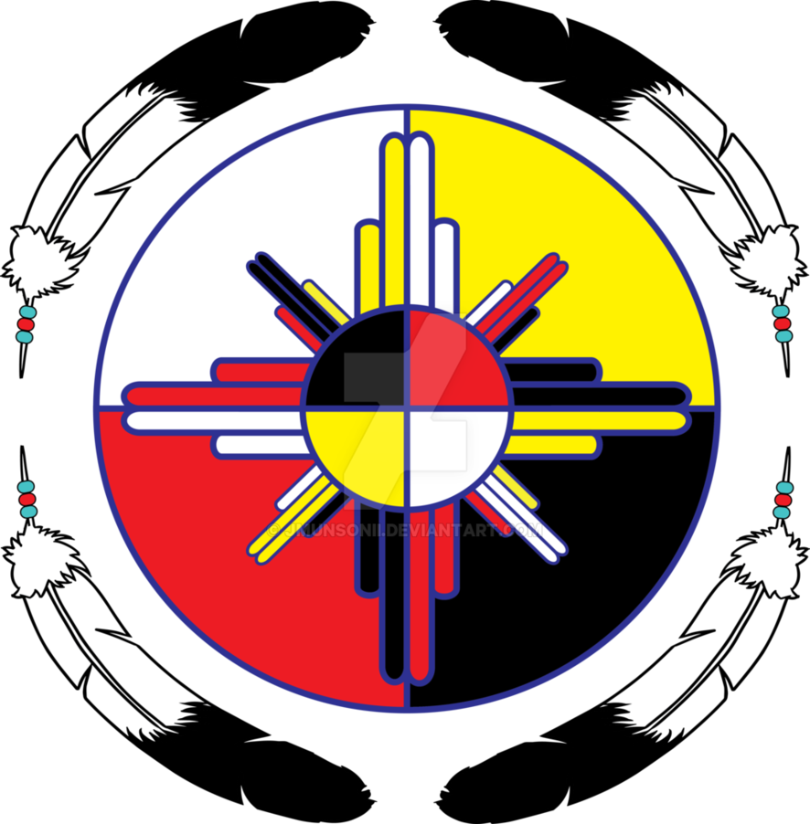 Medicine Wheel Clip Art - Rueda De La Medicina (886x902)