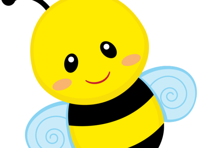 Bumblebee Clipart Adorable - Cute Cartoon Bee Png (640x480)