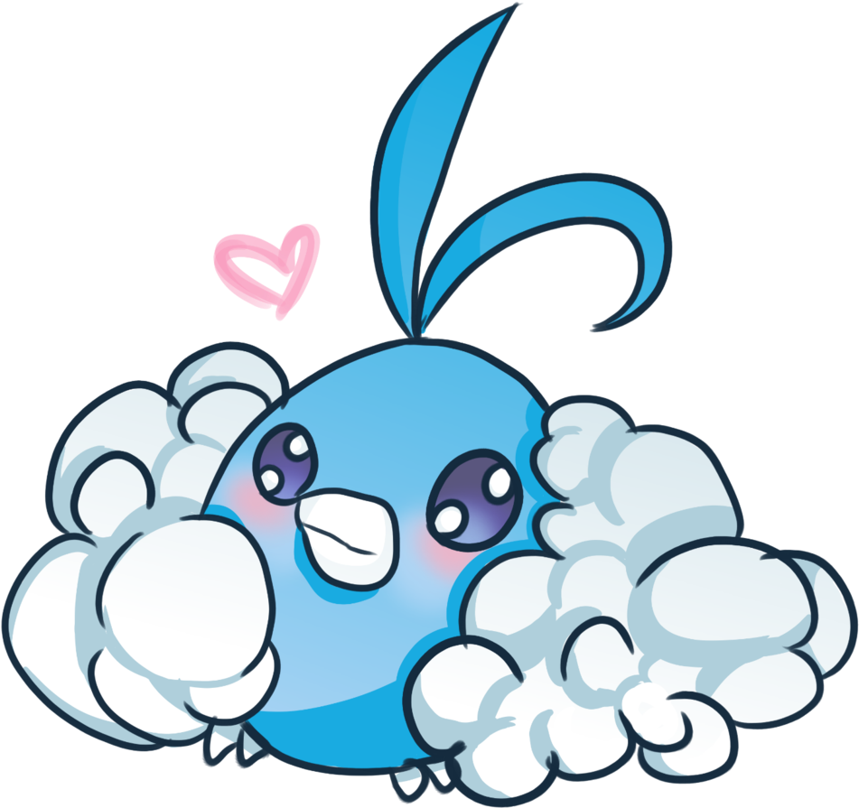 Still Not Sure How To Feel About Our Swablu, But At - Swablu Drawing (1024x1024)
