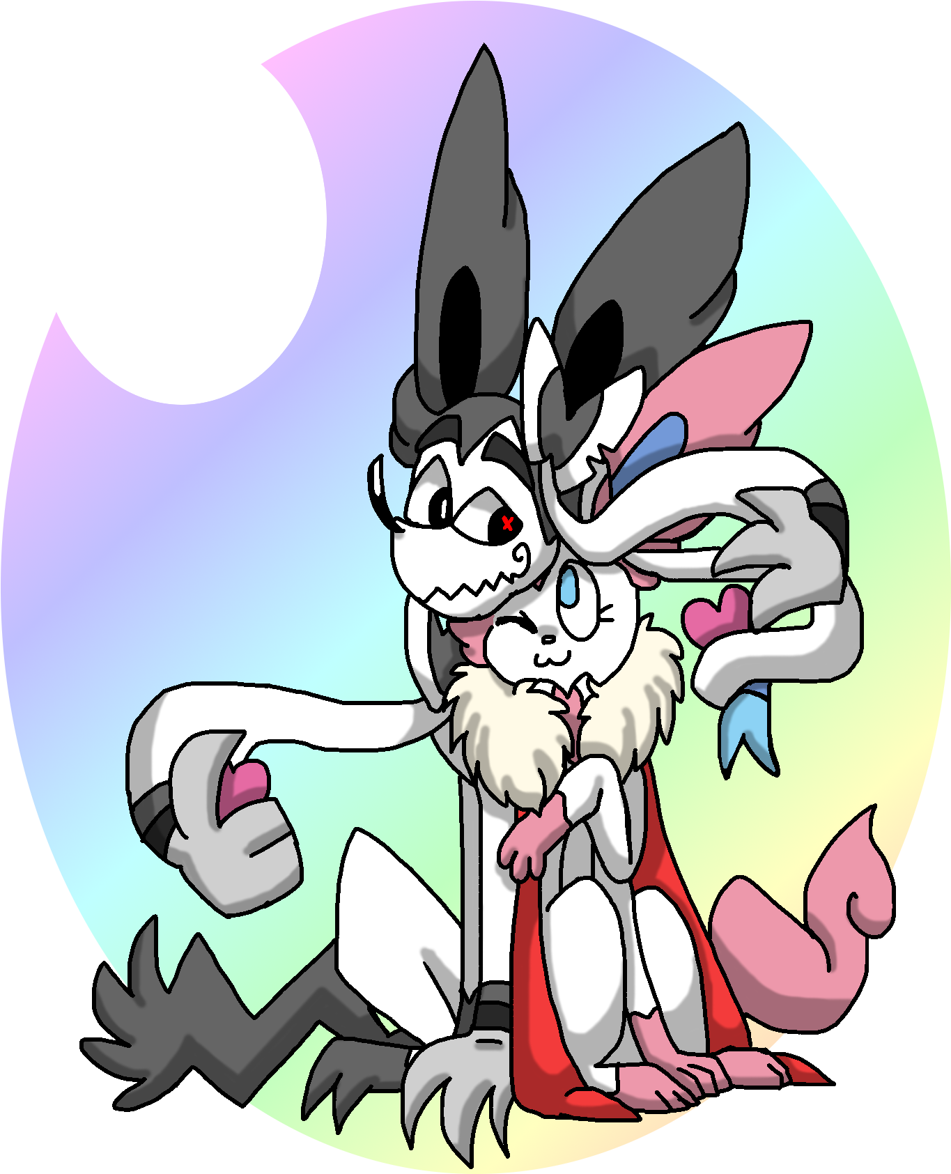 Artworksylveon - Five Nights At Eevee's Sylveon (1409x1780)