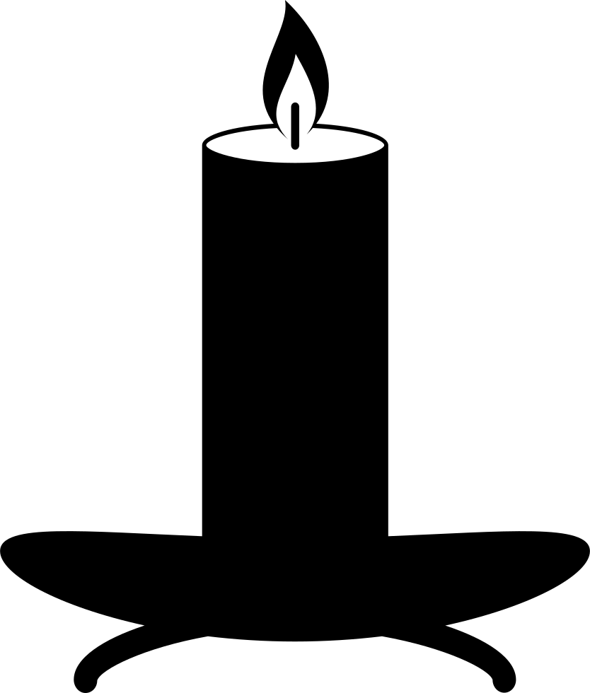 Png File - Candle Light Vector (834x980)