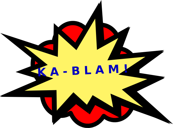 Superhero Burst Clipart 2 By Shirley - Comic Pow (600x444)