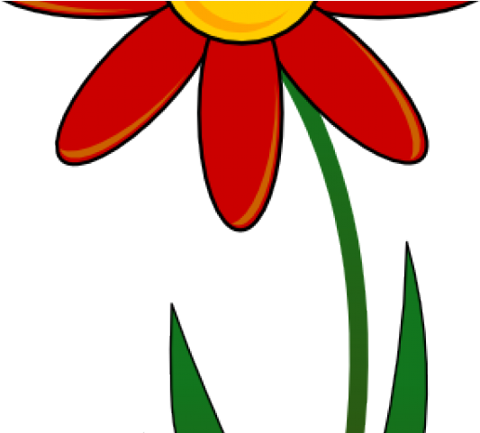 Red Flower Clipart Flower Plant - Flower Clip Art (640x480)