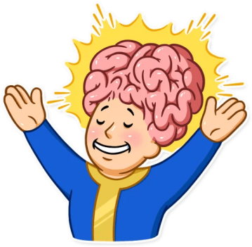 Clever Smart Brainy Geeky Capable Sagacious Bright - Cartoon (360x360)