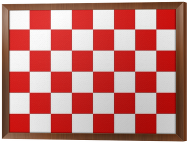 Framed Canvas Pixers We Live To Change - Chessboard Free (400x400)