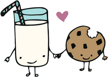 Cute Milk And Cookies (480x612)
