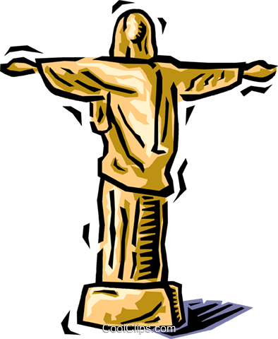 Jesus Royalty Free Vector Clip Art Illustration - Jesus Royalty Free Vector Clip Art Illustration (394x480)