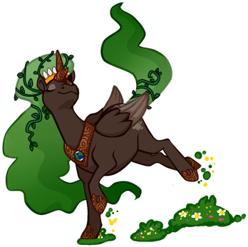 Mlp Dryad (365x350)