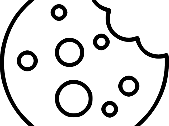 Cookies Clipart Bite - Circle (640x480)