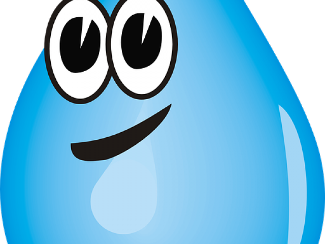 Water Drop Clipart Water Evaporation - Water Droplet Clipart (640x480)