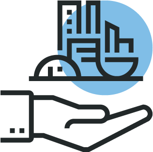 The North South Rail Link Will - Growing Business Icon Png (500x500)