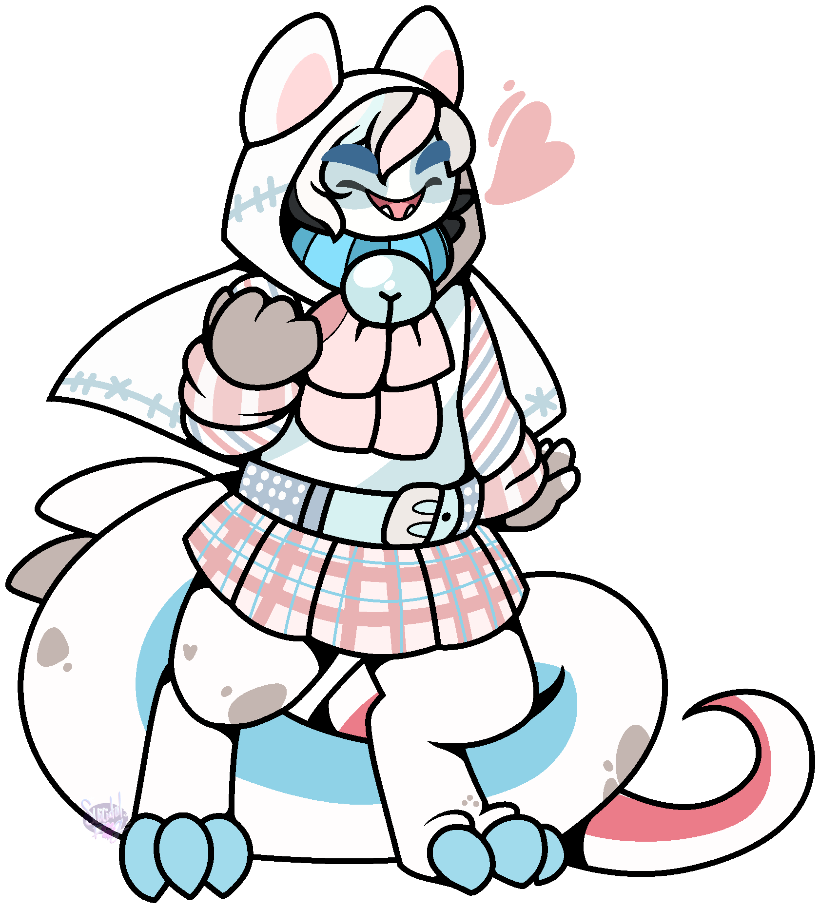 Safebubble Gum - Cartoon (2000x2000)