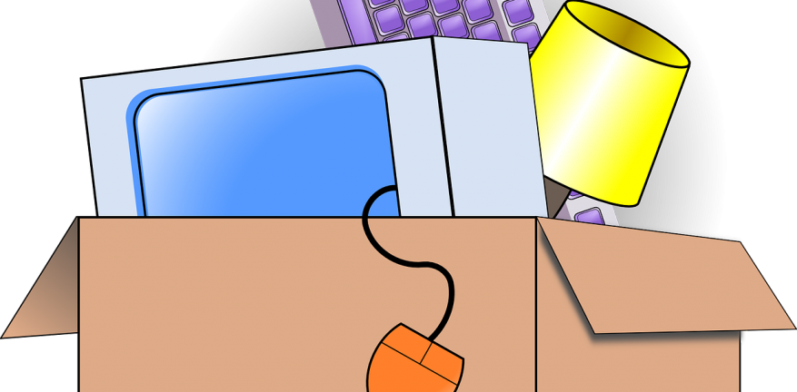 Moving Clip Art (877x432)