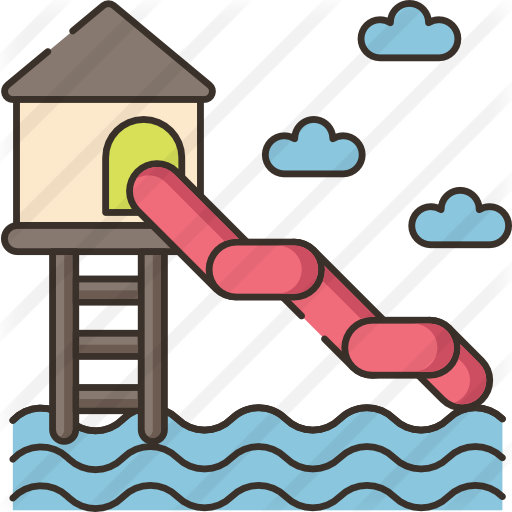 Water Park Free Icon - Water Park Free Icon (512x512)