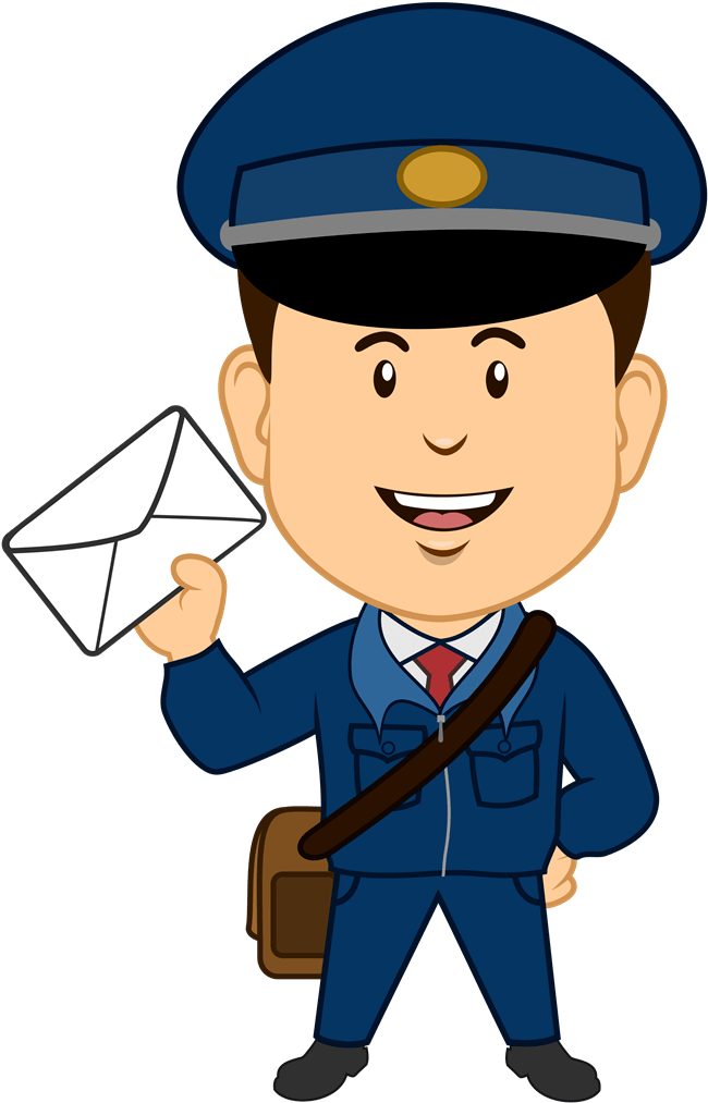 Ocean Commotion Clip Art Vbs - Mailman Clipart (800x1070)
