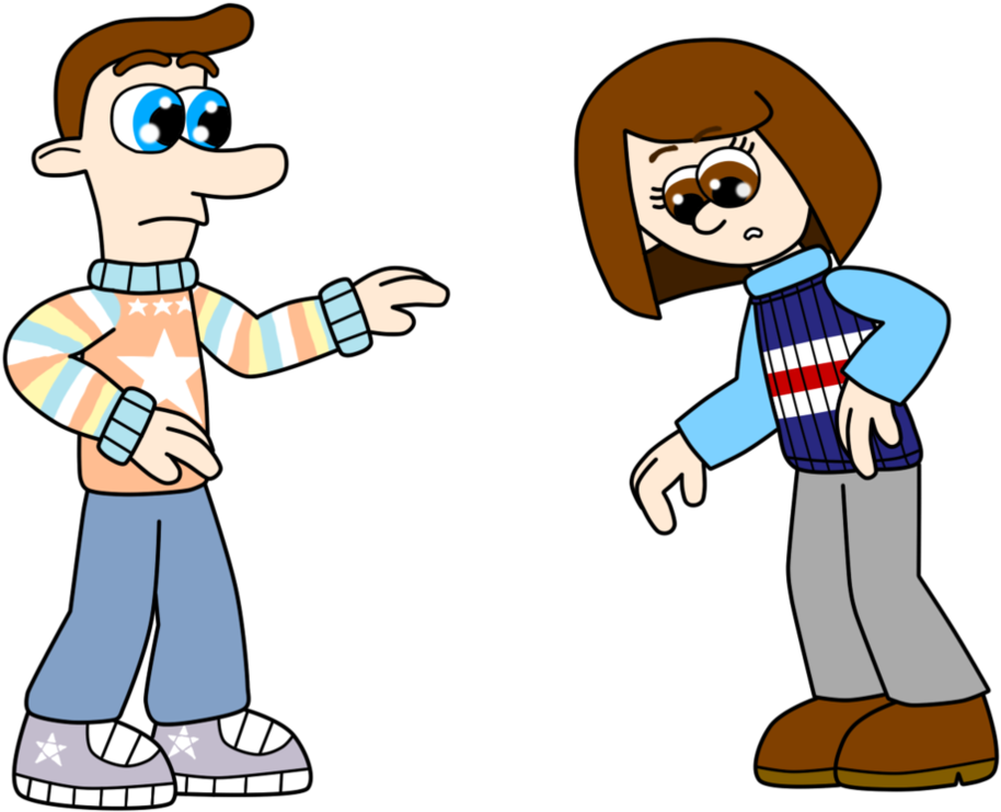 Woody And Shelly Swapped Clothes By Etherealdreamcloud - Cartoon (1019x784)