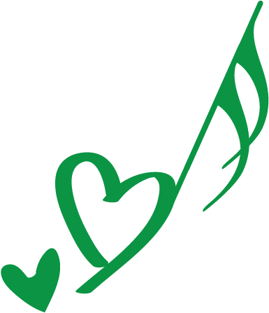 Music Note Logo - Pink Heart Music Note (1054x794)