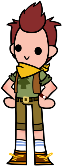 I'm On A Frustrating Art Block, So Have A Davey Boi - Cartoon (348x600)