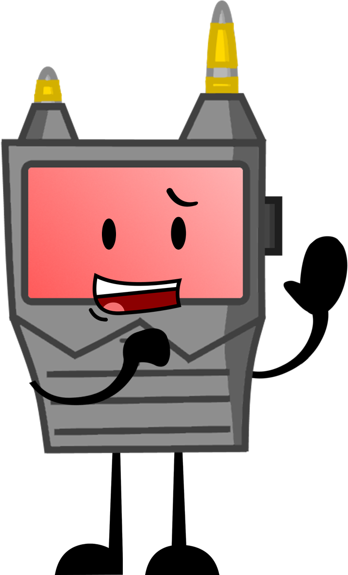 Ketchup Clipart Bfdi - Walkie-talkie (812x1183)