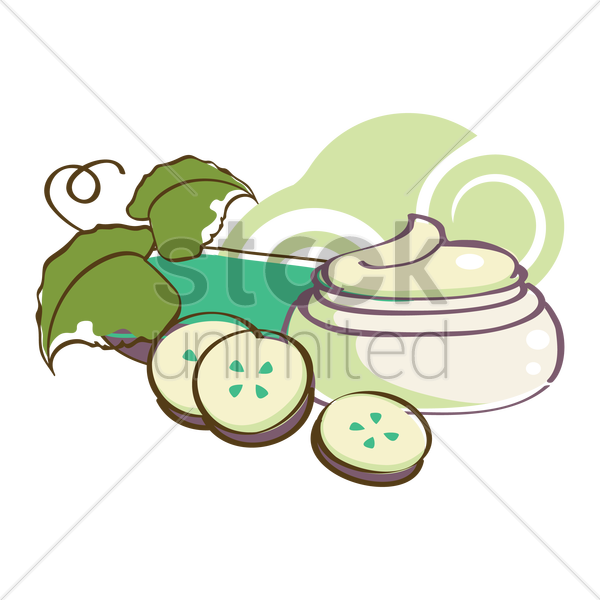 Cucumber Clipart Spa - Cucumber Clipart Spa (600x600)