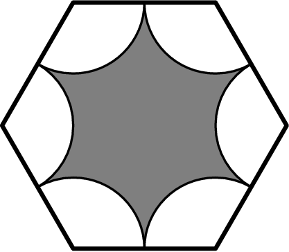 Hexagon Clipart Equal - Clock Blank Face Png (417x364)