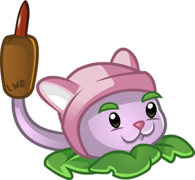 Plants Vs Zombies Cattail (380x350)