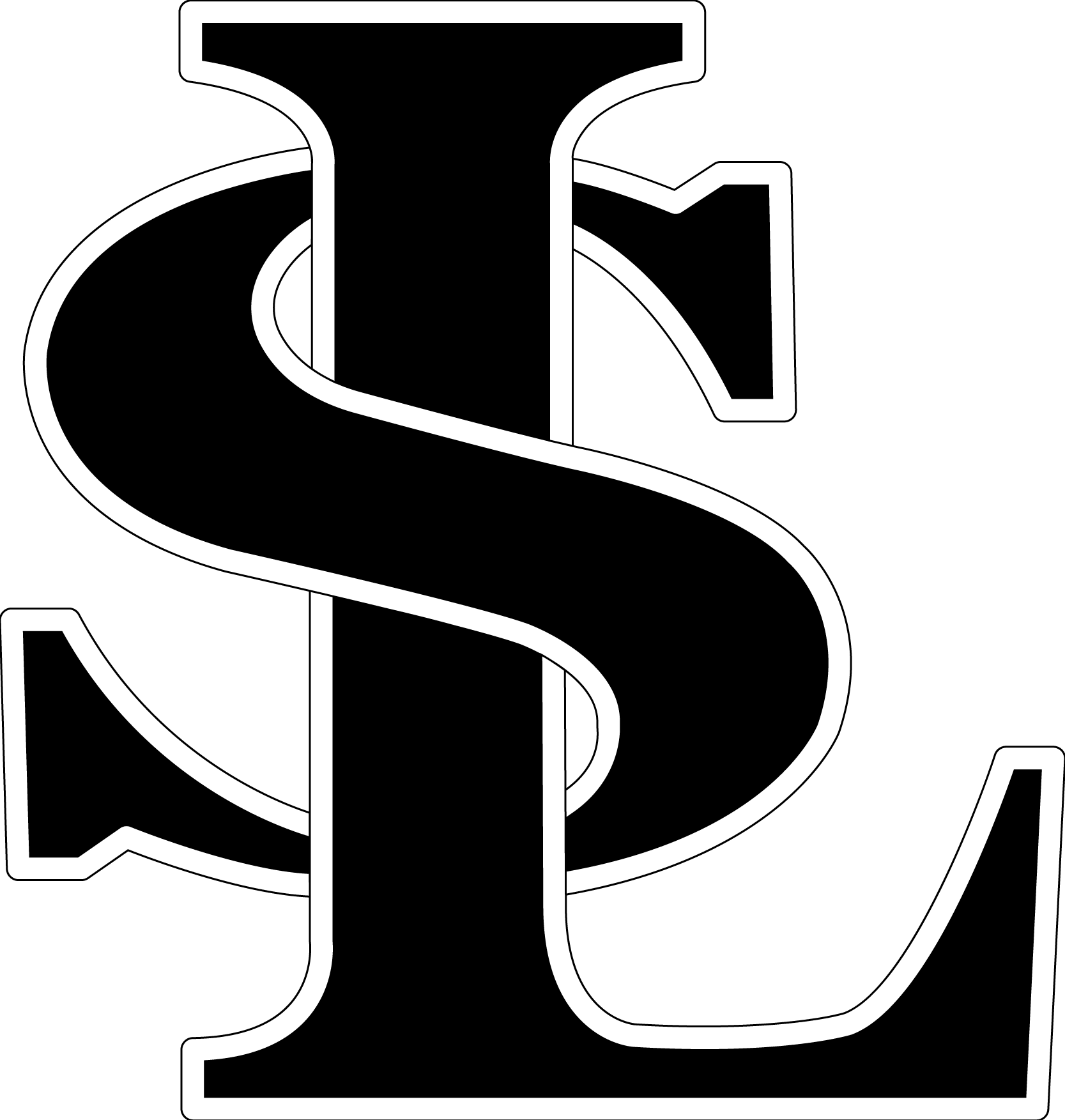 Heavyweight Polyester/spandex Girls' Fit Cheer Top - St Luke's Episcopal School Logo (1667x1753)
