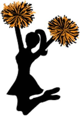 2018 Cheer Expo 9/17 - Cheerleader Gold Pom Poms (600x380)