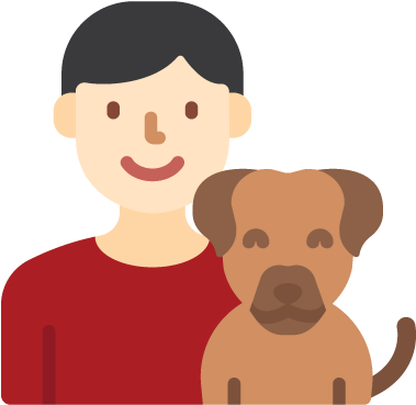 My Dog Feels Tired And Happy Everytime We Go For A - Cartoon (500x500)