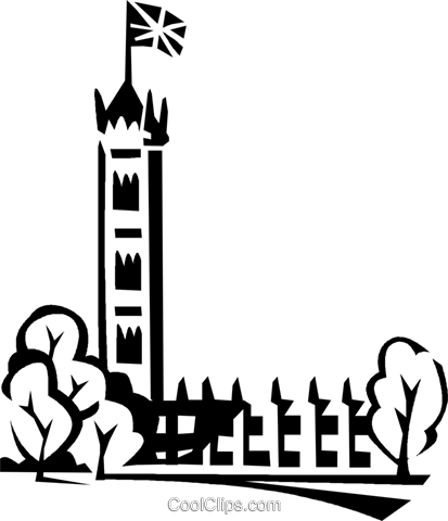 Building In The United Kingdom Royalty Free Vector - Building In The United Kingdom Royalty Free Vector (413x480)