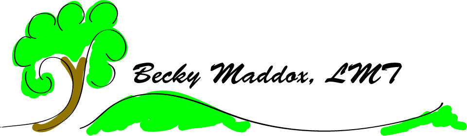 Logo Image For Becky Maddox, Licensed Massage Therapist - Logo Image For Becky Maddox, Licensed Massage Therapist (961x280)