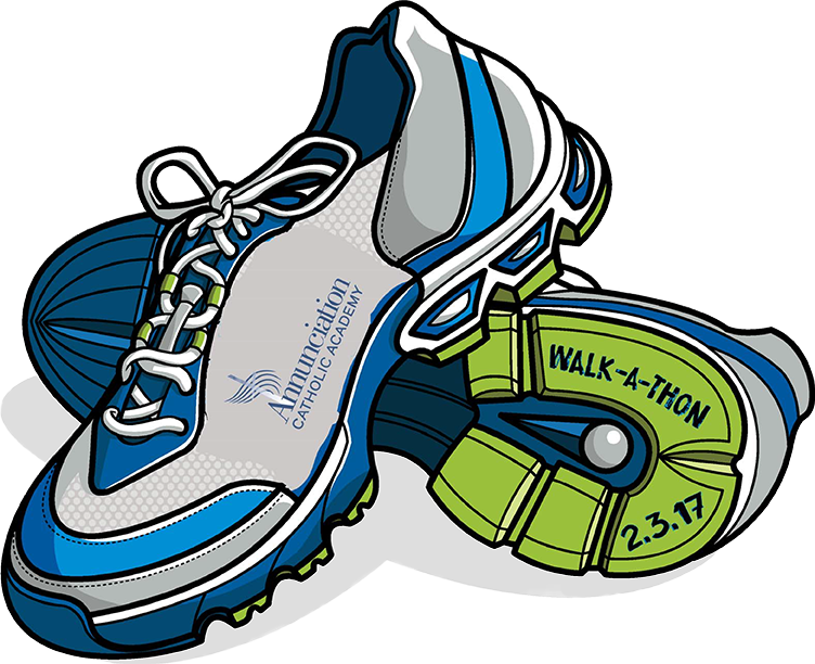 Pin Walk A Thon Clipart - Running Shoes (752x612)