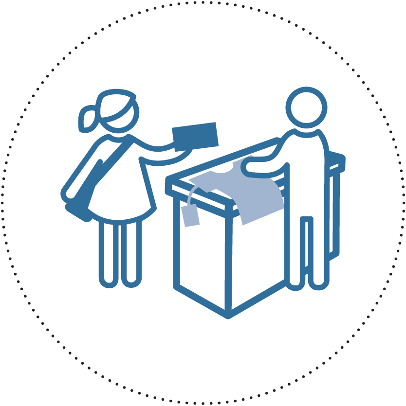 Point Of Sale Consumers Bring In Their Used Clothing - Point Of Sale Consumers Bring In Their Used Clothing (834x835)